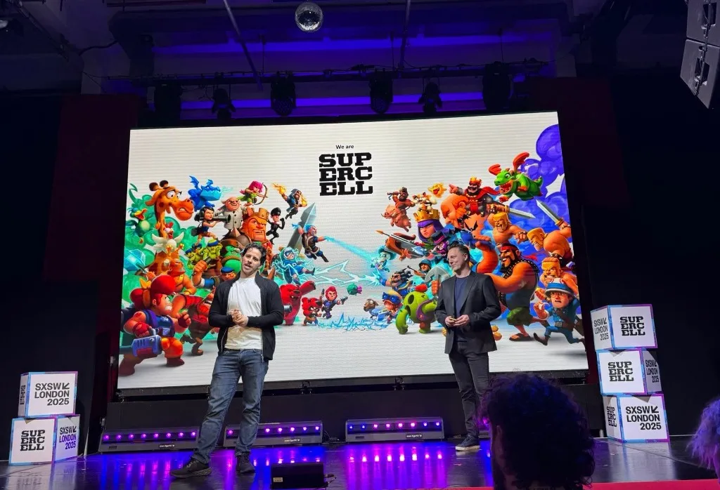 Ryan Lighton on stage at SXSW London 2025